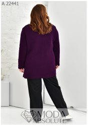 Жіночий подовжений светр Oversize А 22441 Жіночий подовжений светр Oversize А 22441